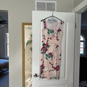Satin cocktail dress